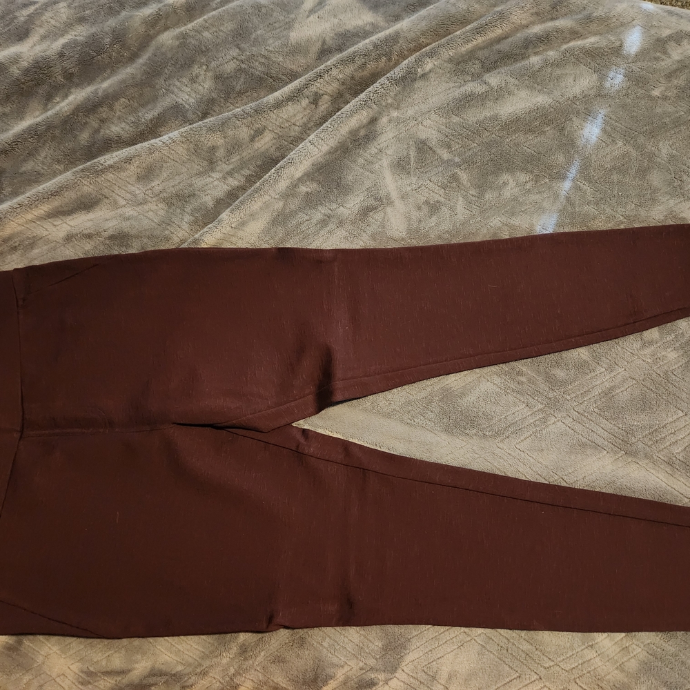 Burgundy Leggings